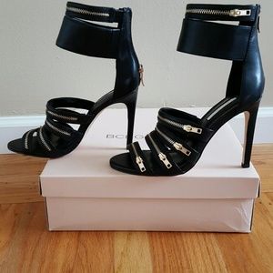 BCBGeneration Casey silky leather heels 8